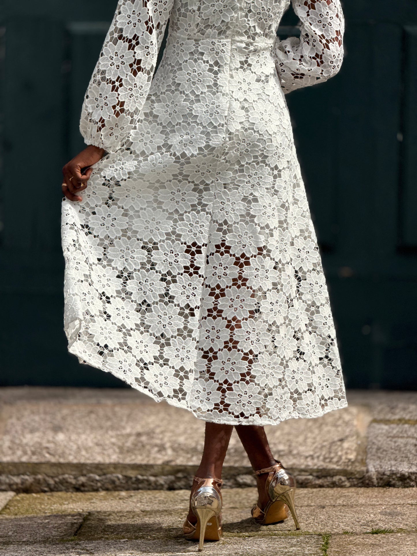 Vestido renda