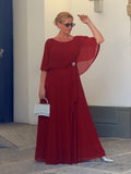 Vestido com pendente em brilho
