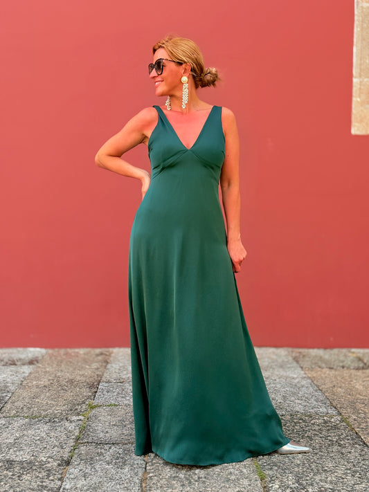 Vestido cetim