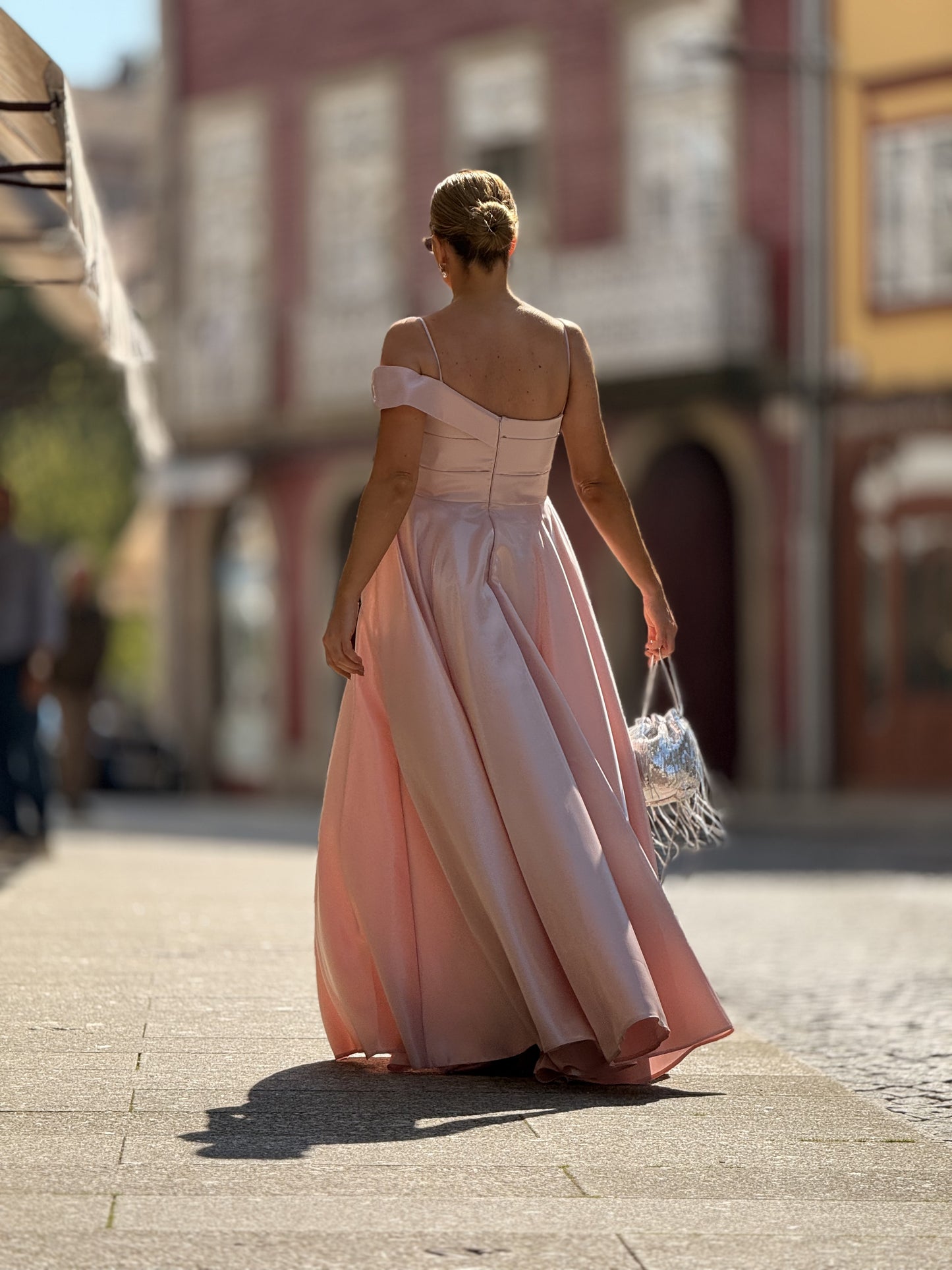 Vestido cetim