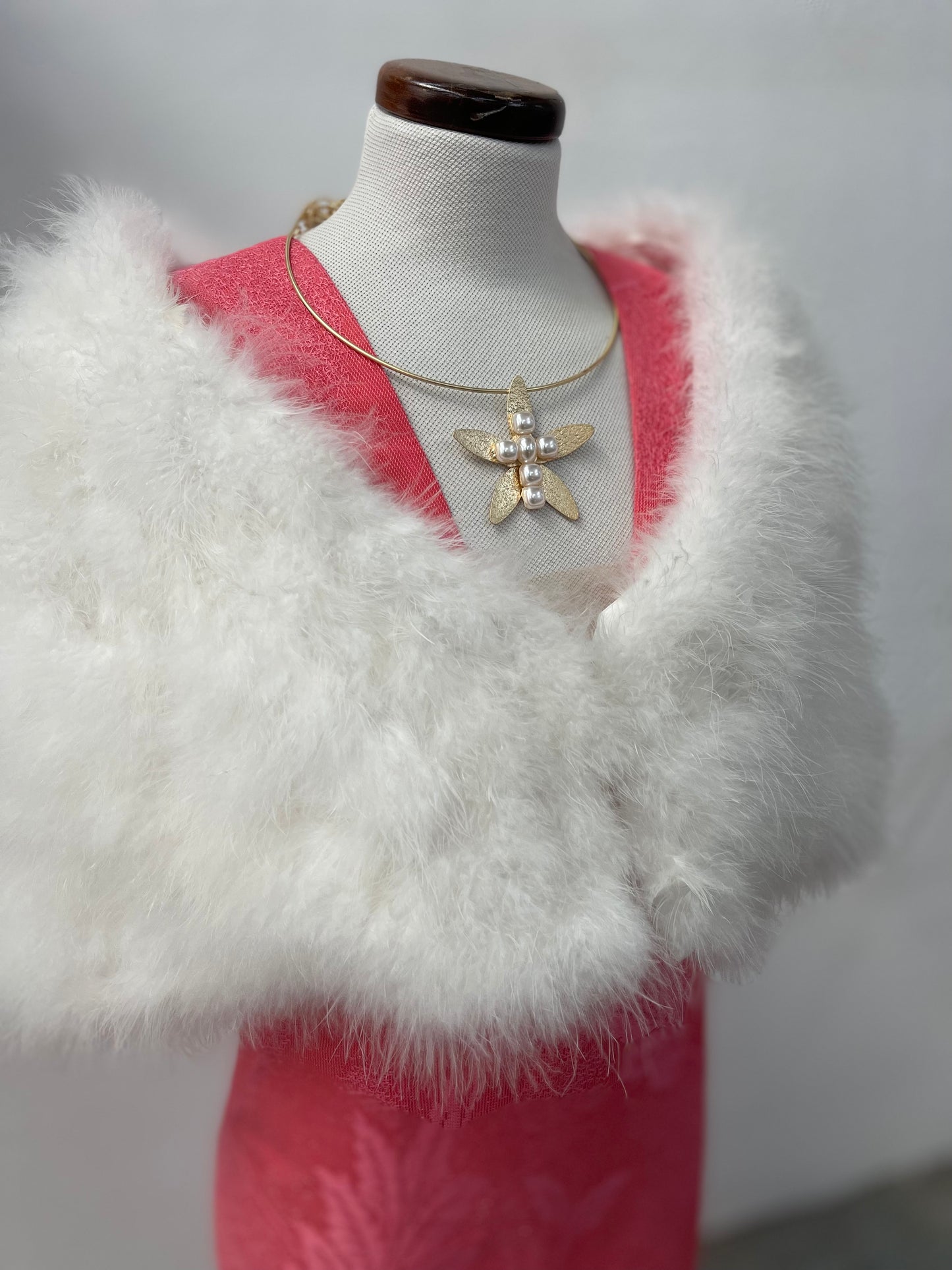 Estola de pelo natural