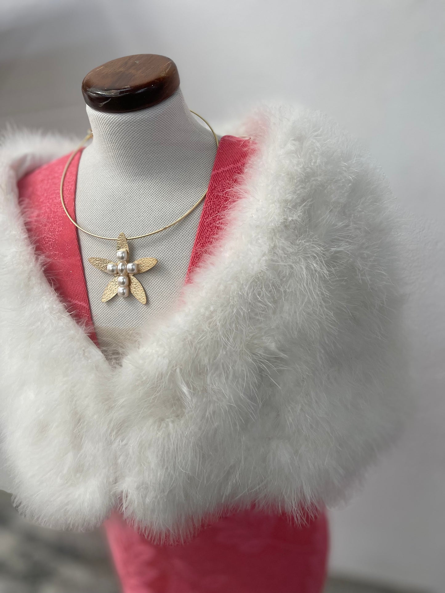 Estola de pelo natural