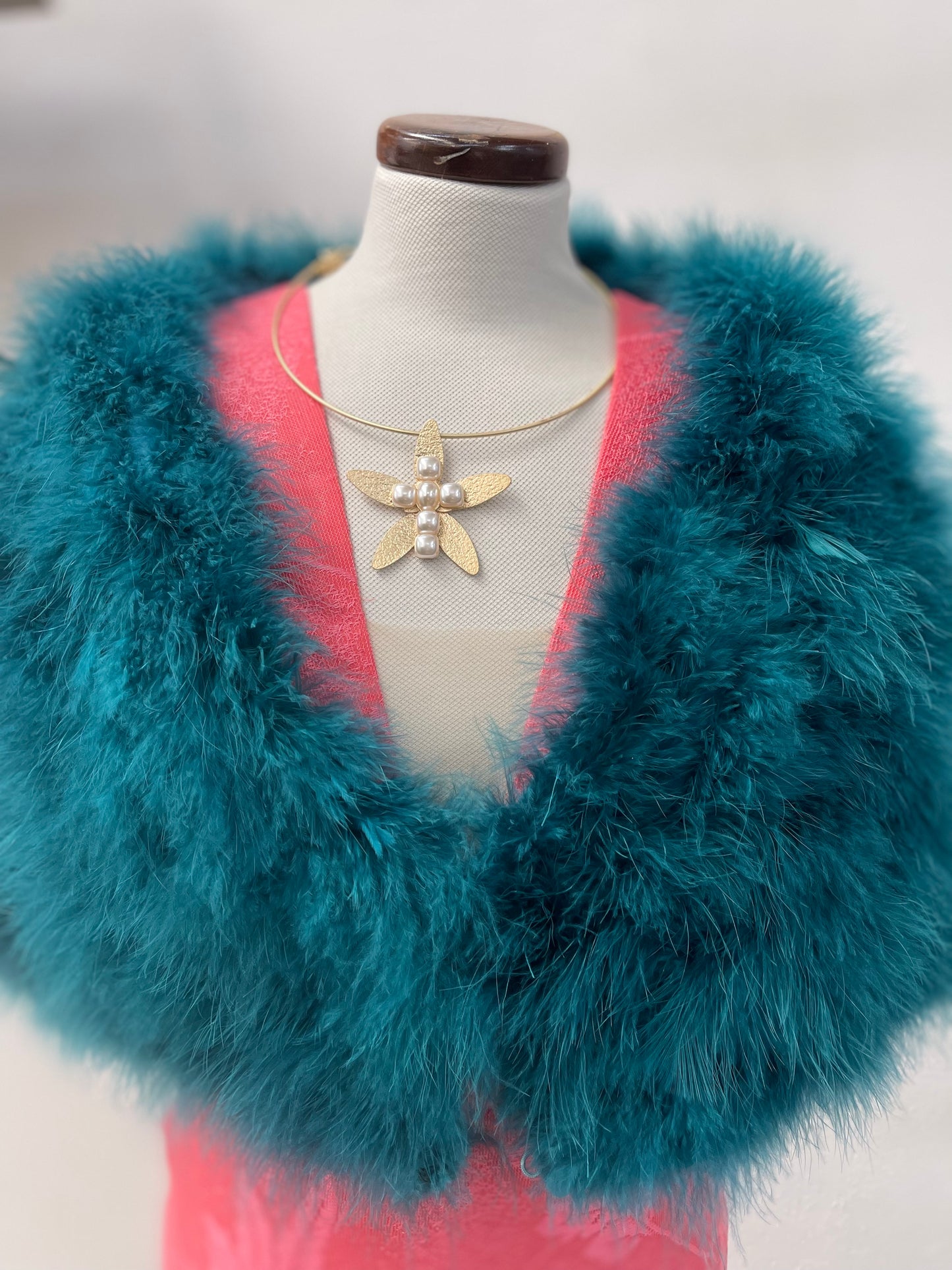 Estola de pelo natural