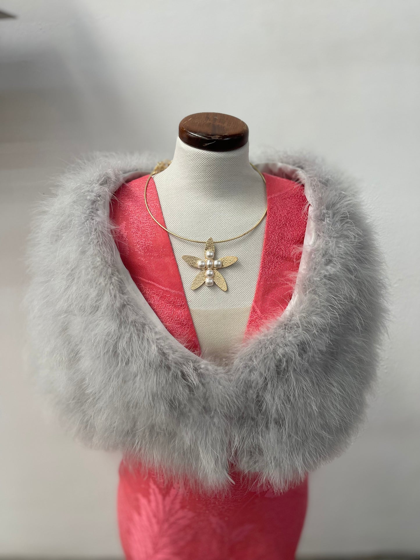 Estola de pelo natural