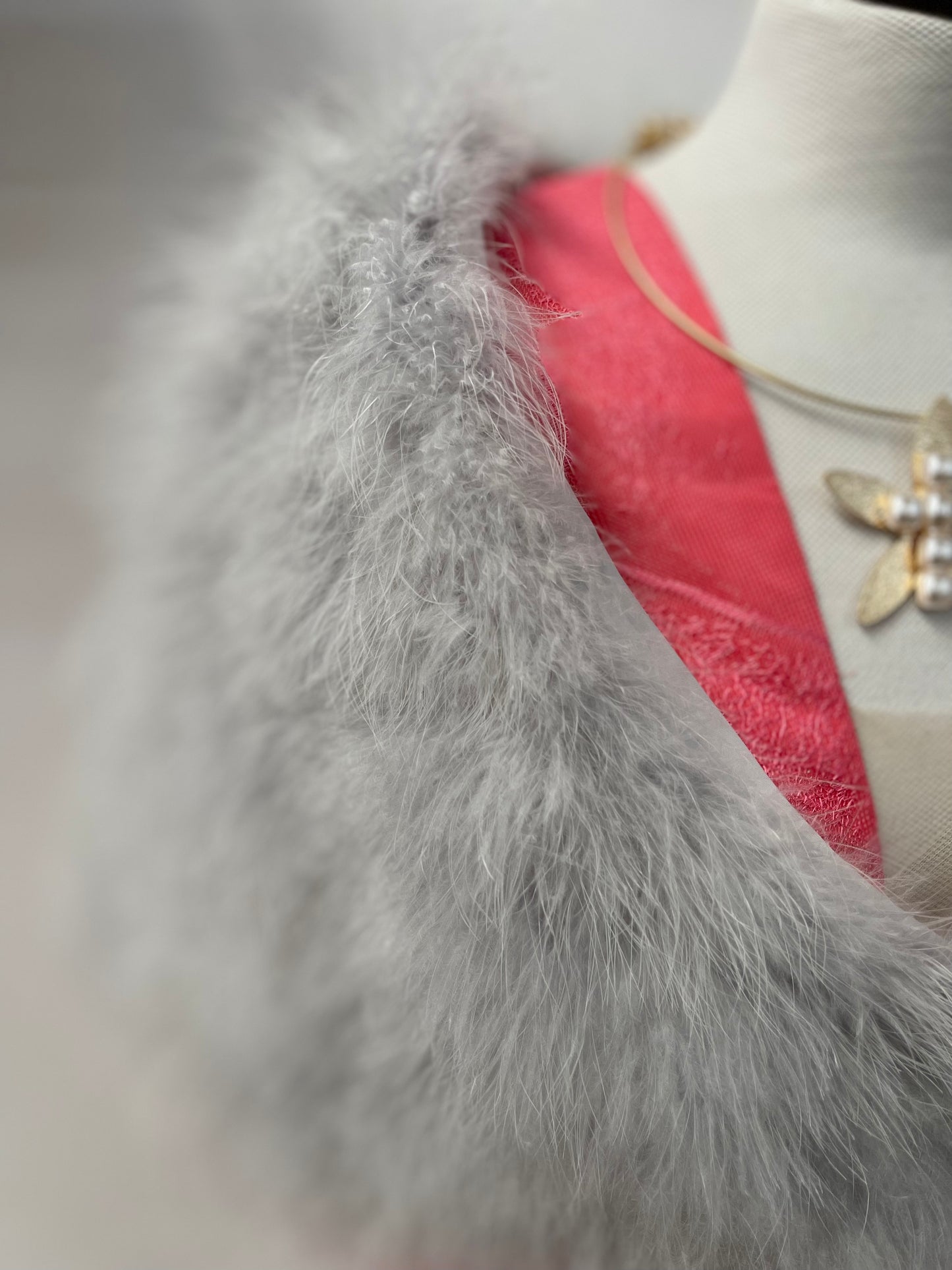 Estola de pelo natural