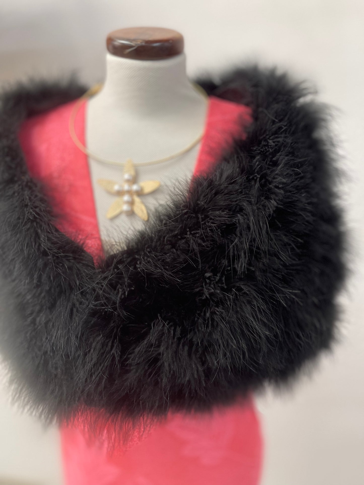 Estola de pelo natural