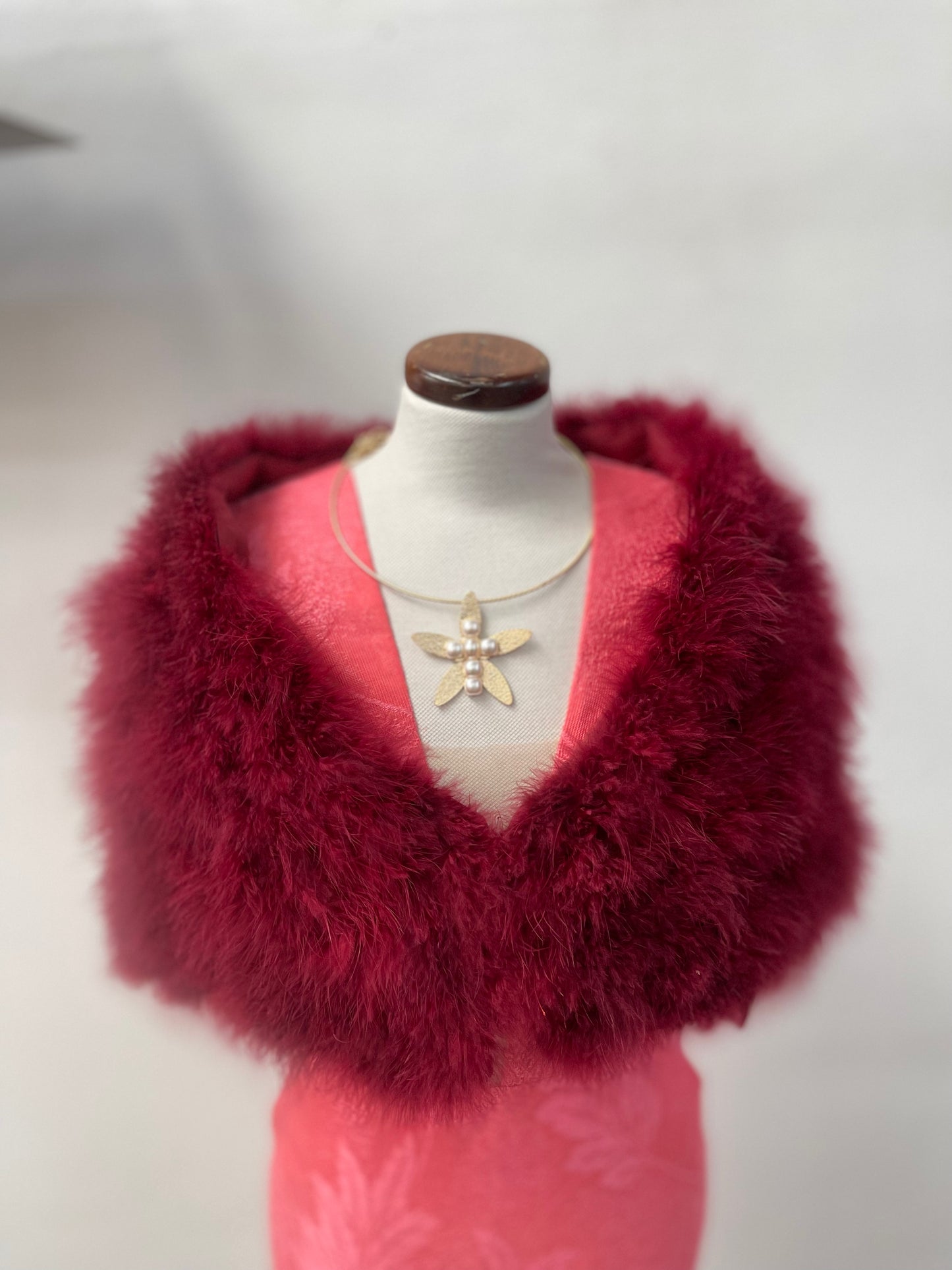 Estola de pelo natural