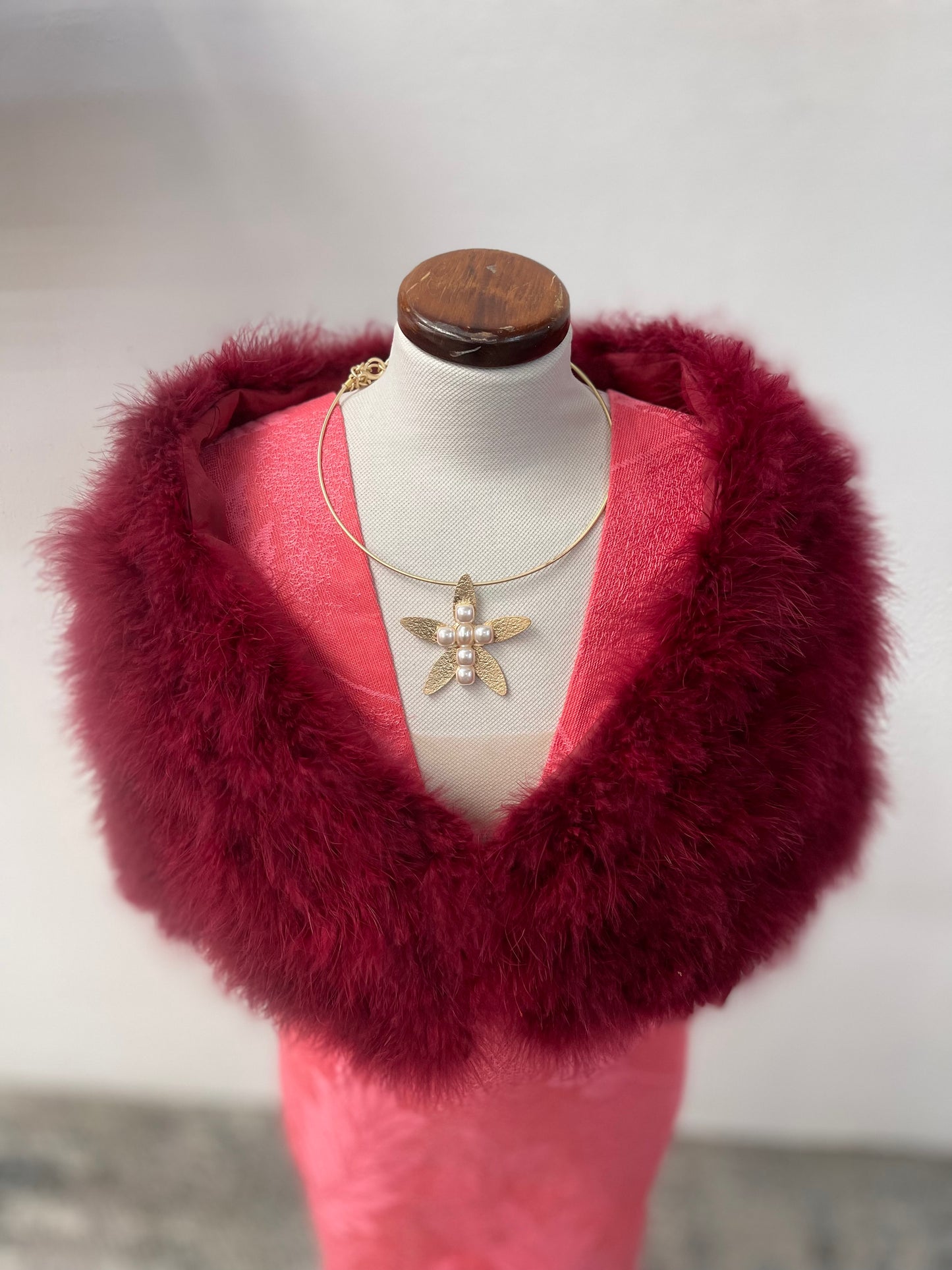 Estola de pelo natural