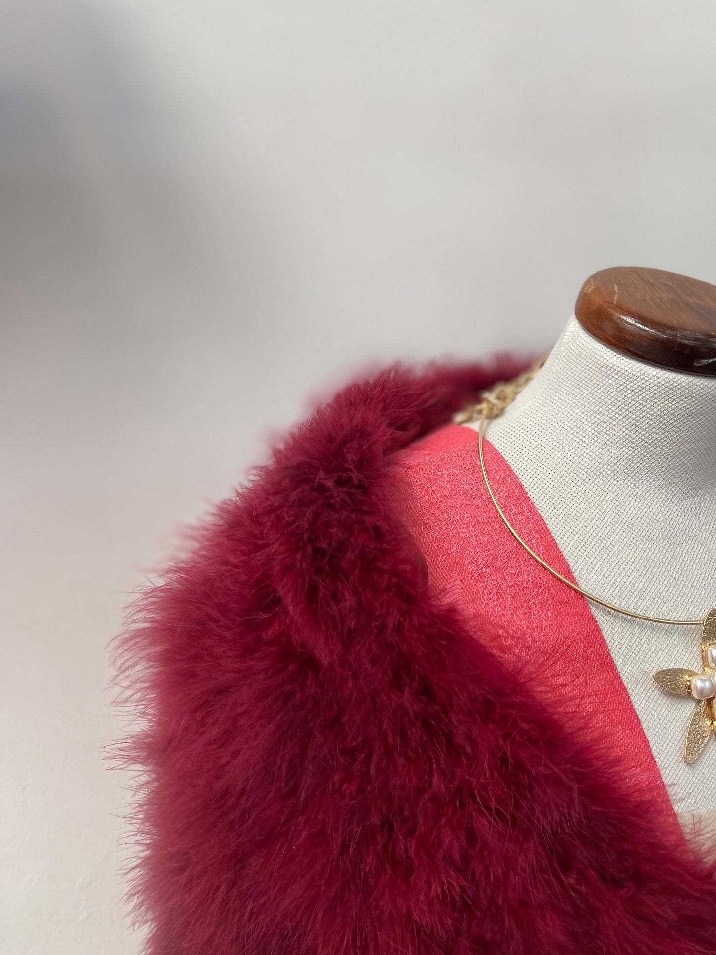 Estola de pelo natural