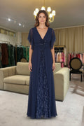 VESTIDO AZUL MARINHO