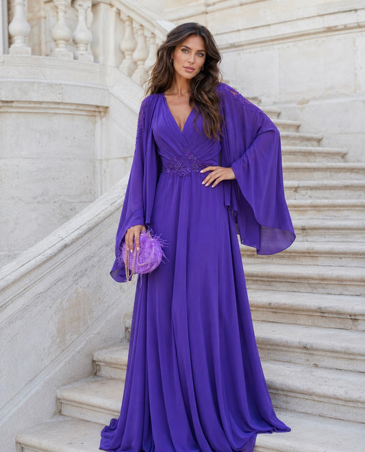 VESTIDO LONGO VIOLETA