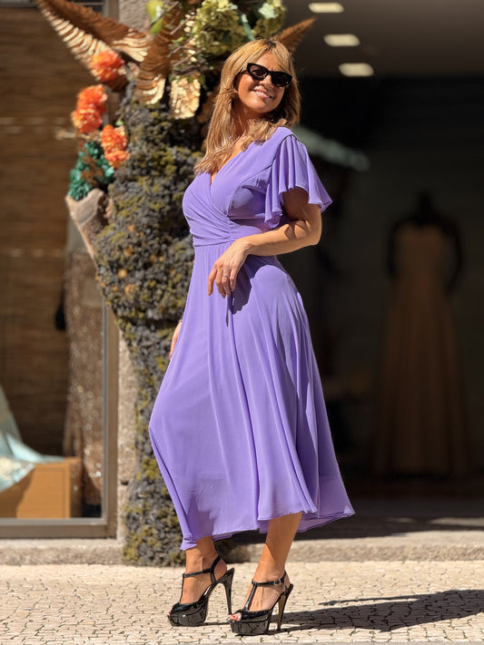 Vestido cruzado