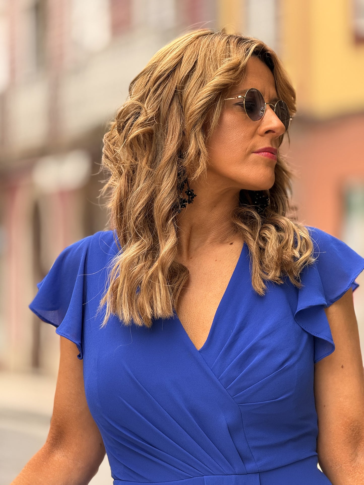 Vestido cruzado