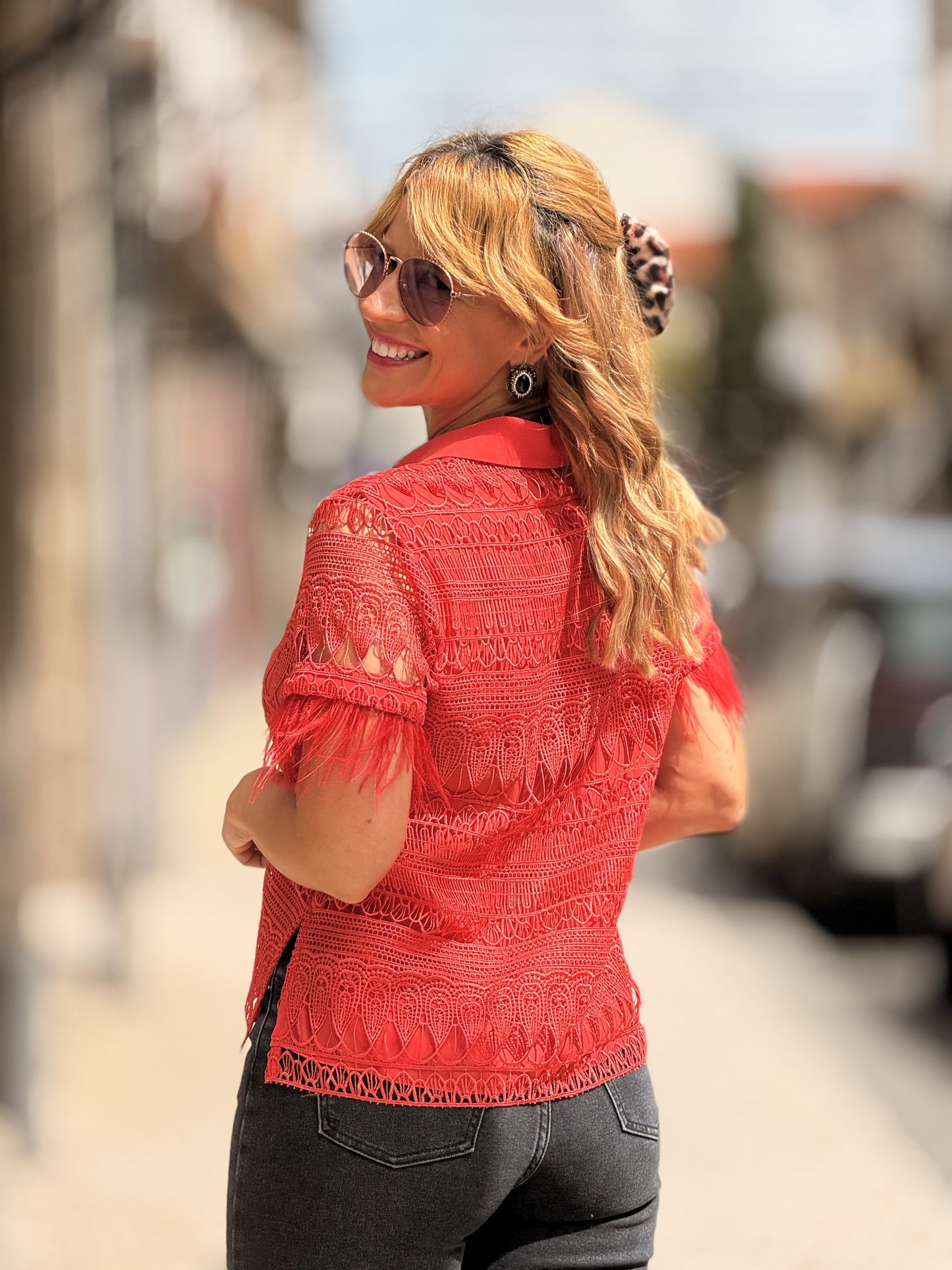 Blusa renda  SILVINA CAMPOS