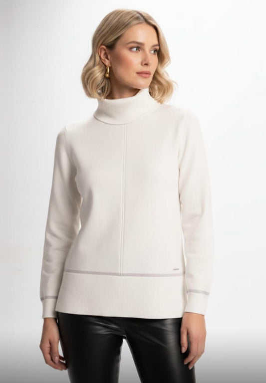 Camisola de malha Branca