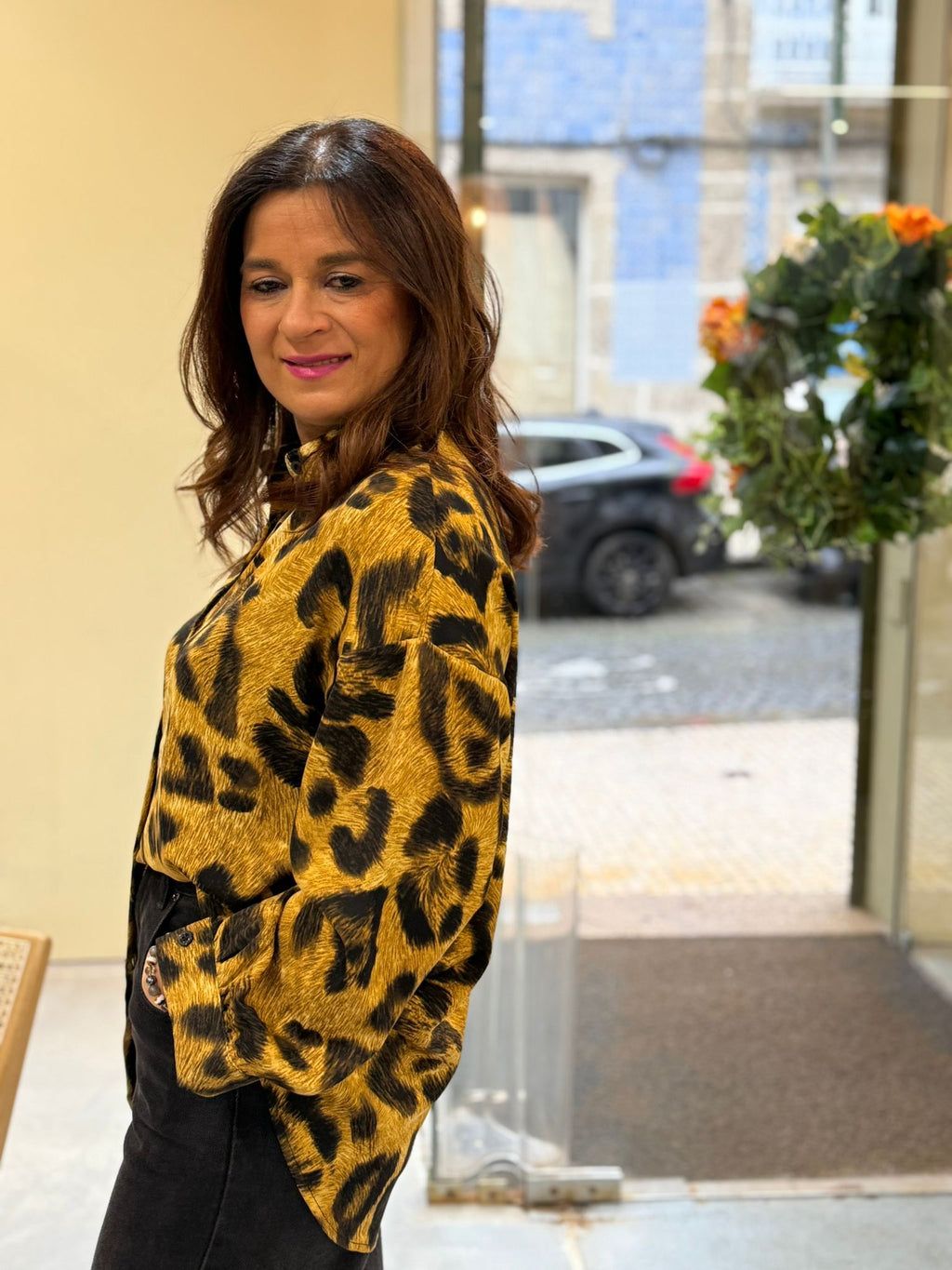 BLUSA LEOPARDO