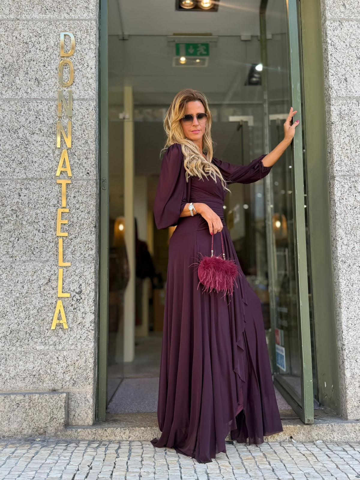 VESTIDO DRAPEADO