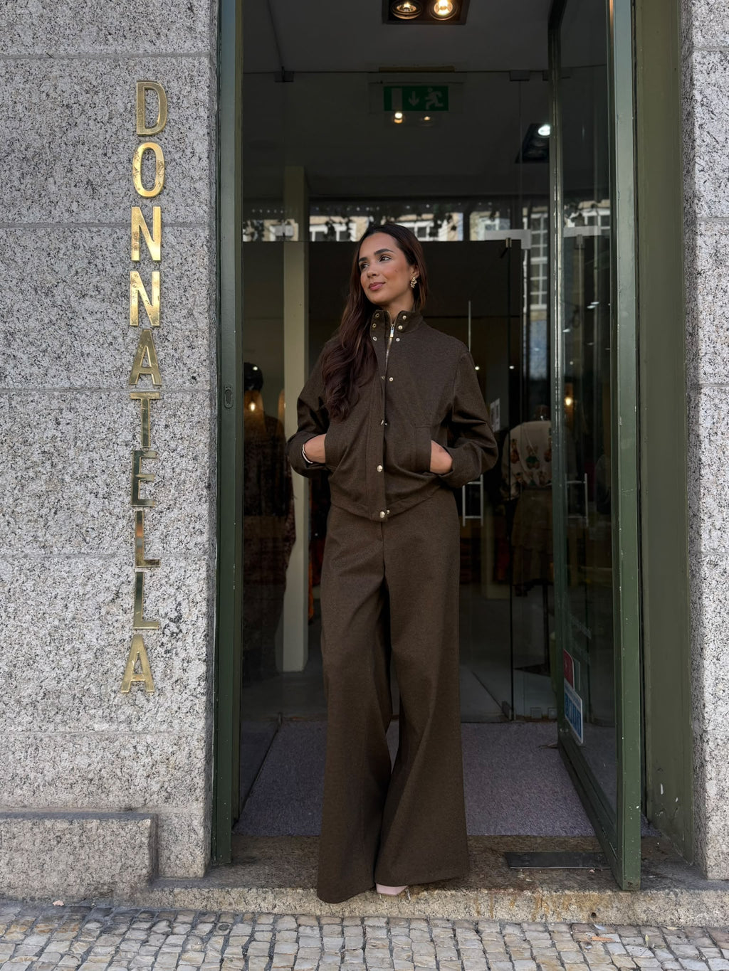 Conjunto Chocolate Elegance