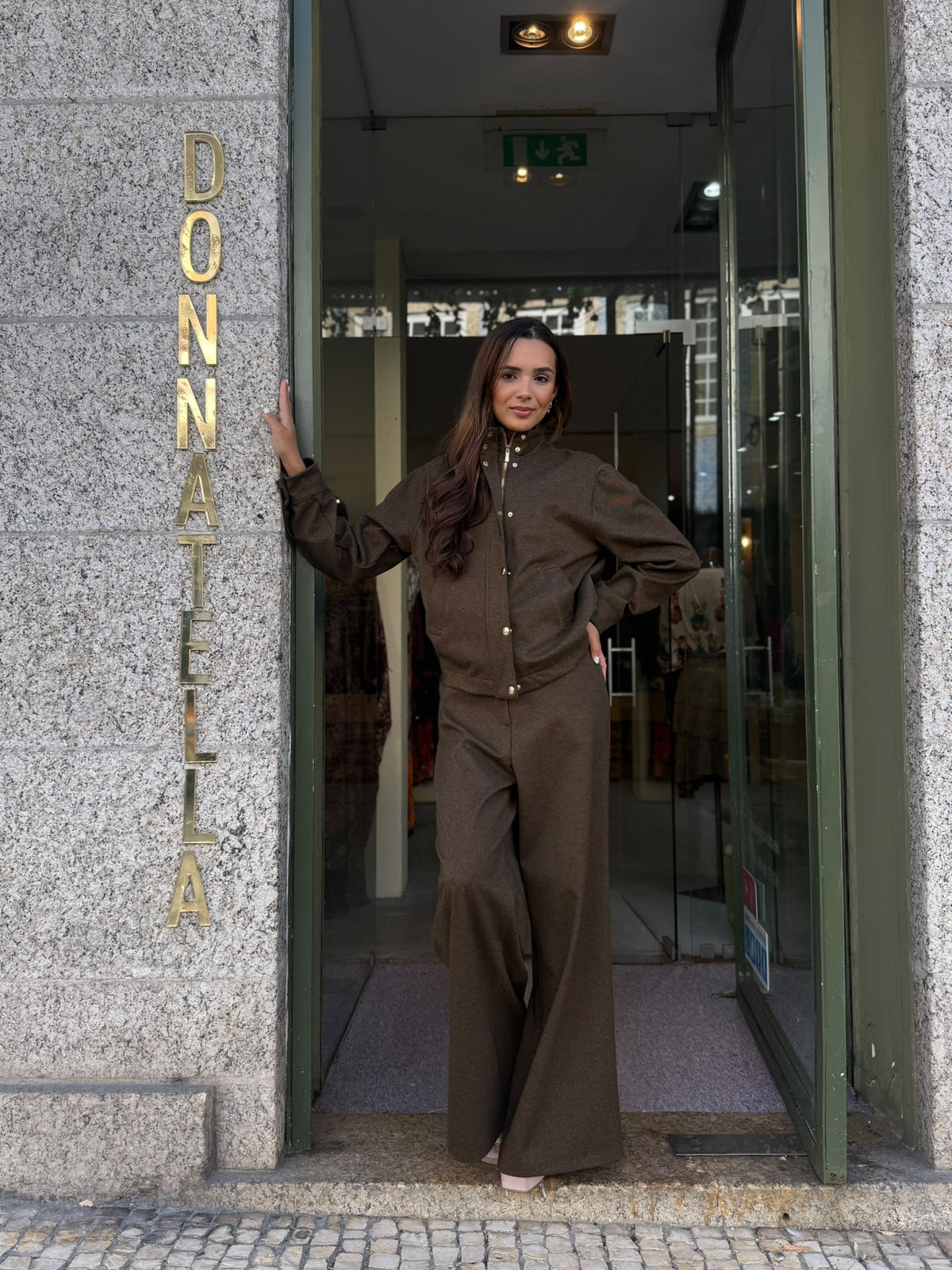 Conjunto Chocolate Elegance