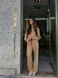 Conjunto Camel Sport Chic