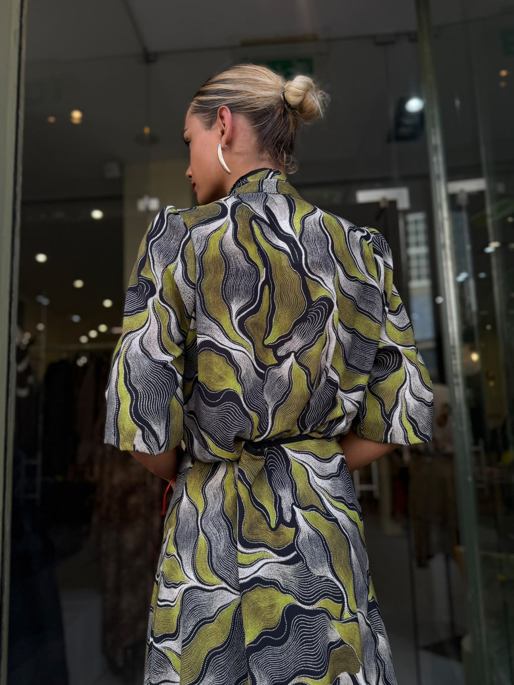 Conjunto  Estampado com Laço