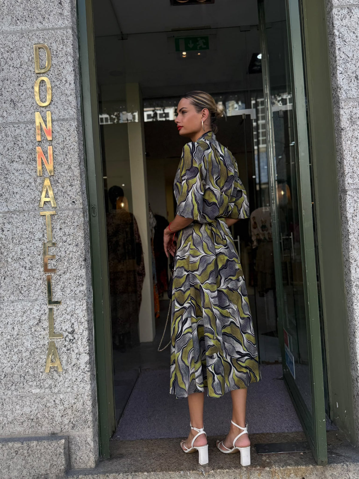 Conjunto  Estampado com Laço
