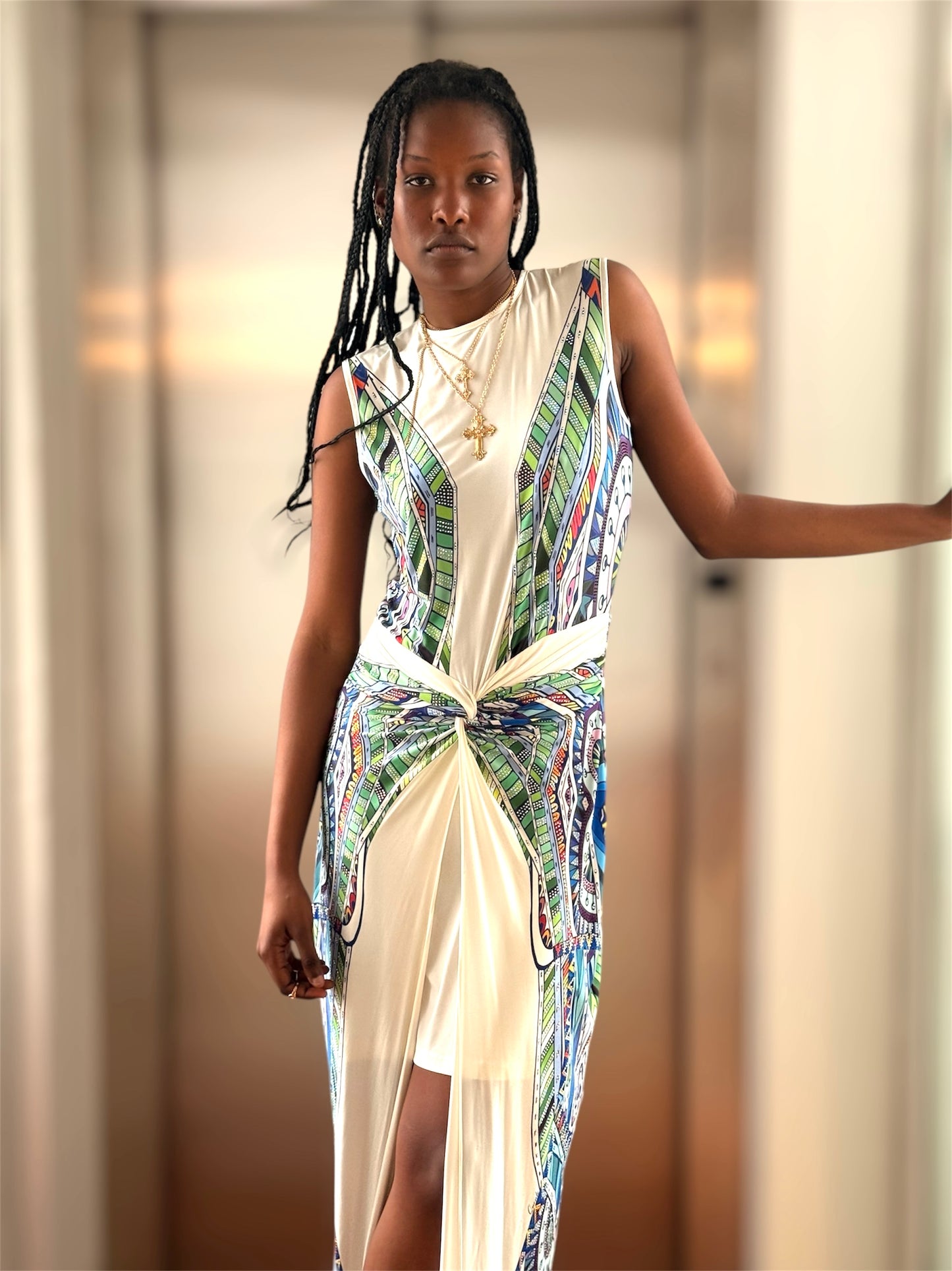 Vestido de nó