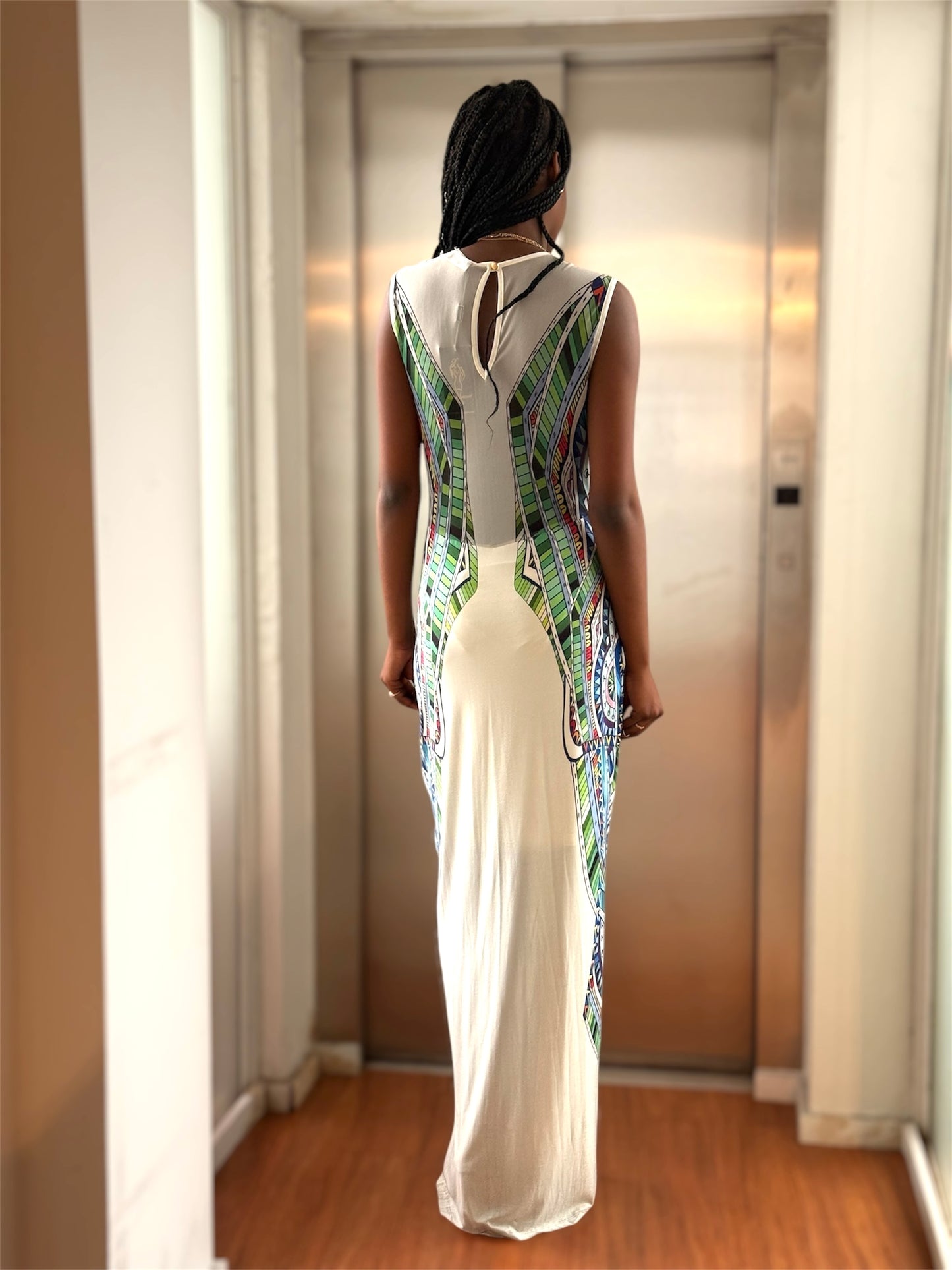Vestido de nó