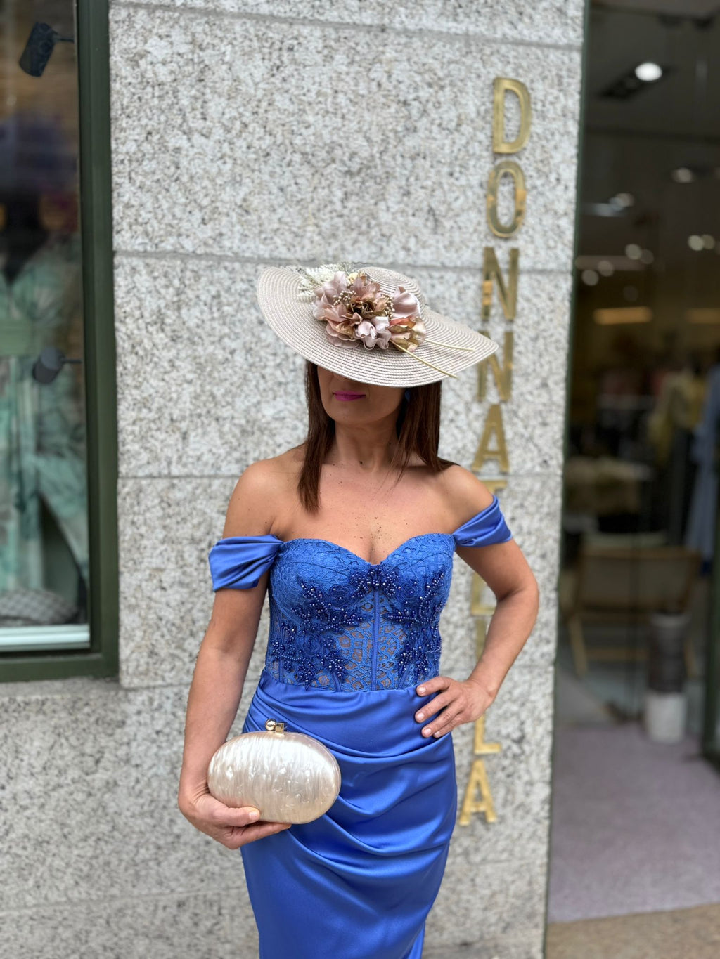 VESTIDO MIDI OMBRO A OMBRO