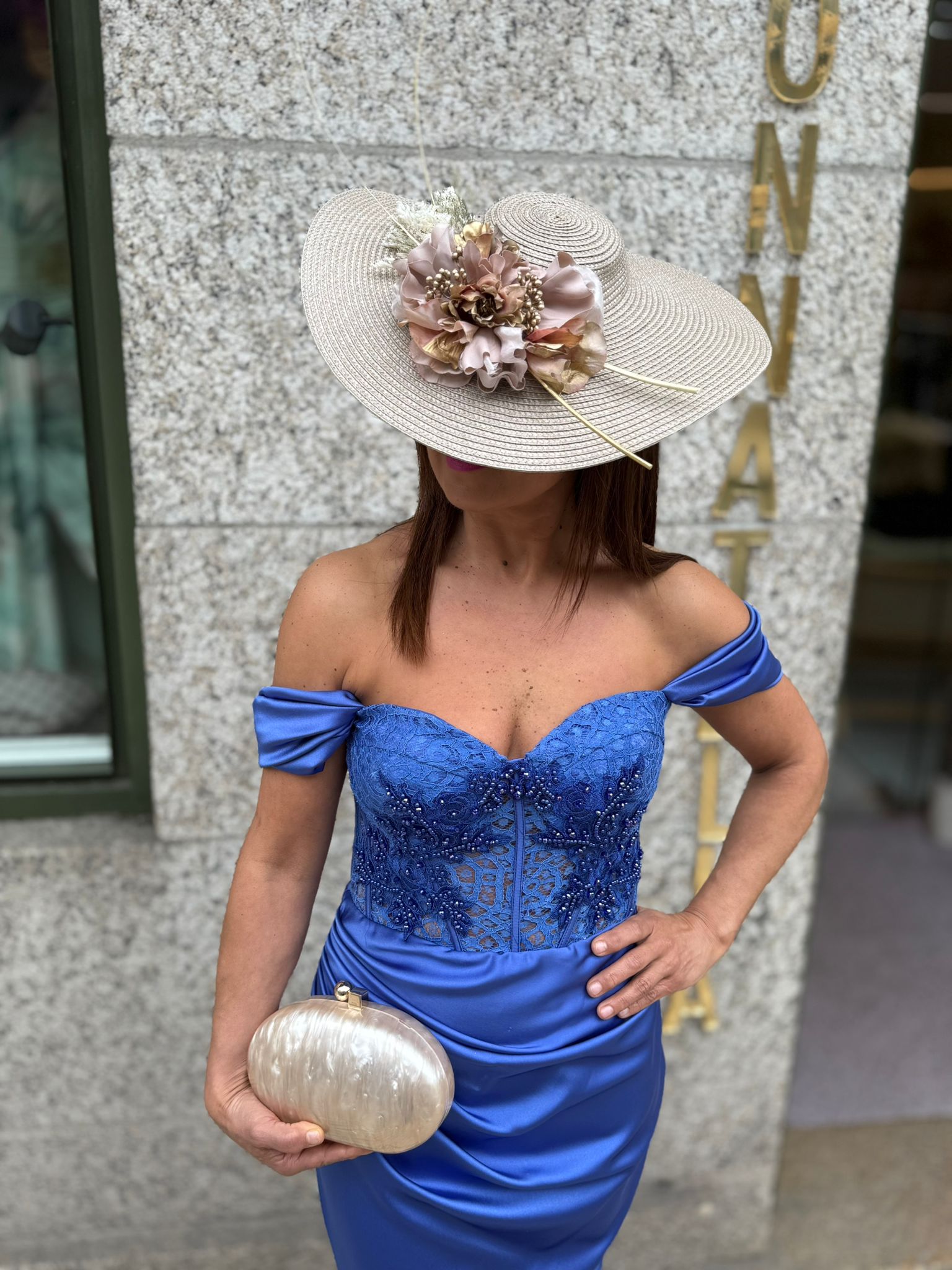 VESTIDO MIDI OMBRO A OMBRO