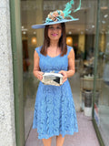 VESTIDO CURTO COM RENDA