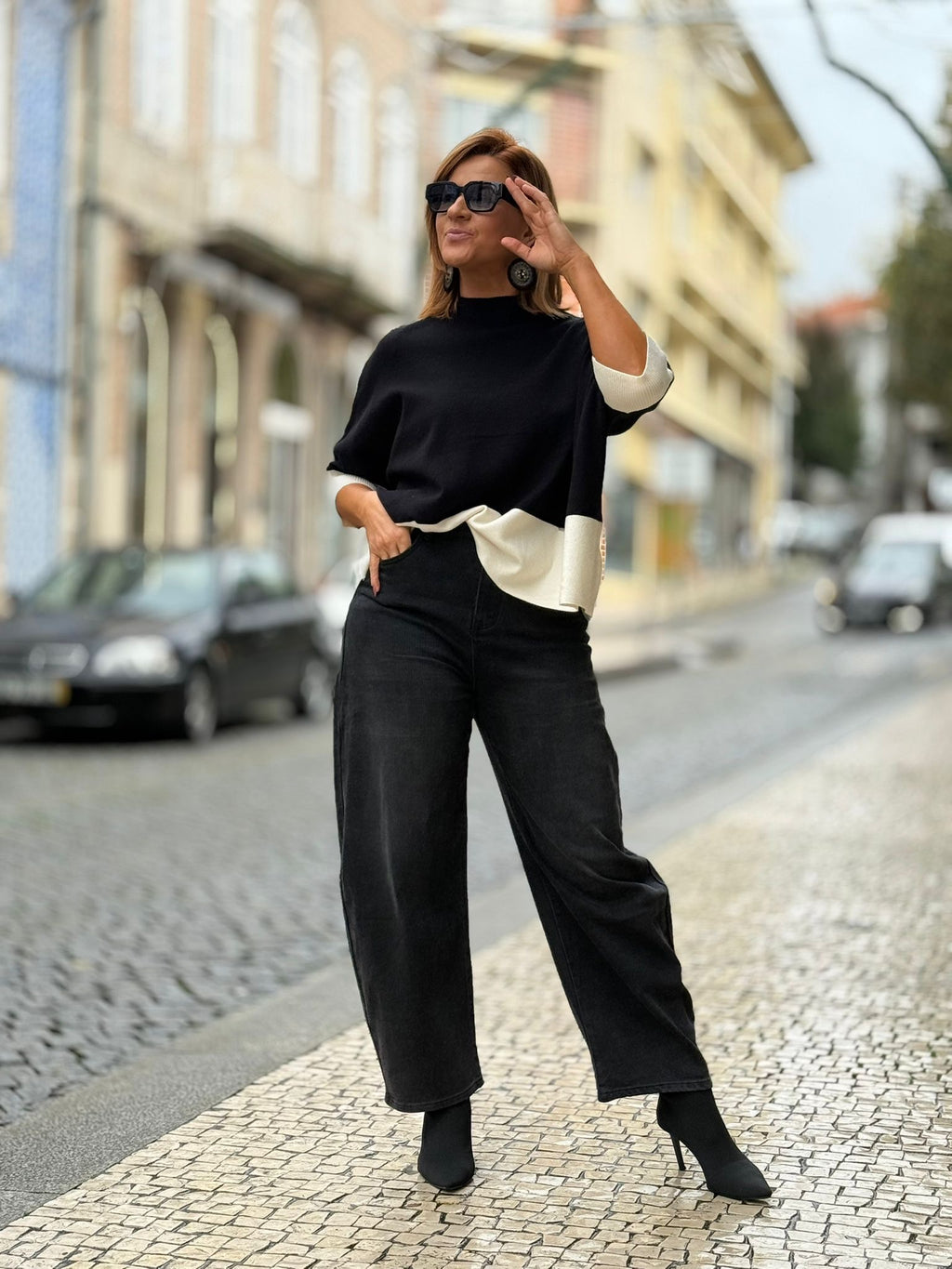Jeans estilo baggy