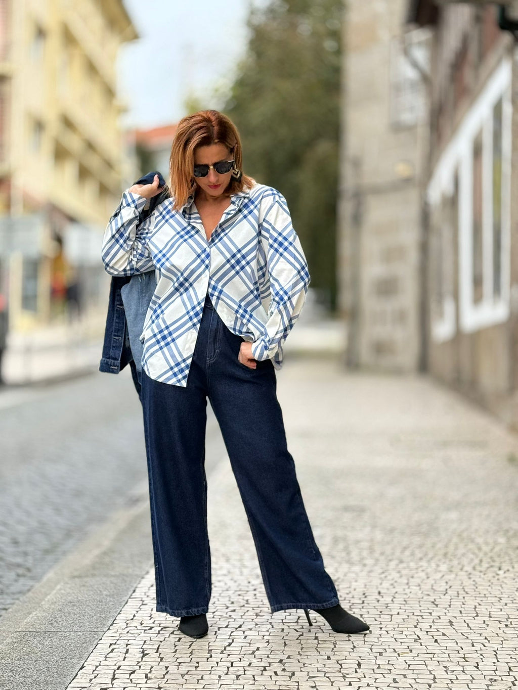 Blusa as riscas