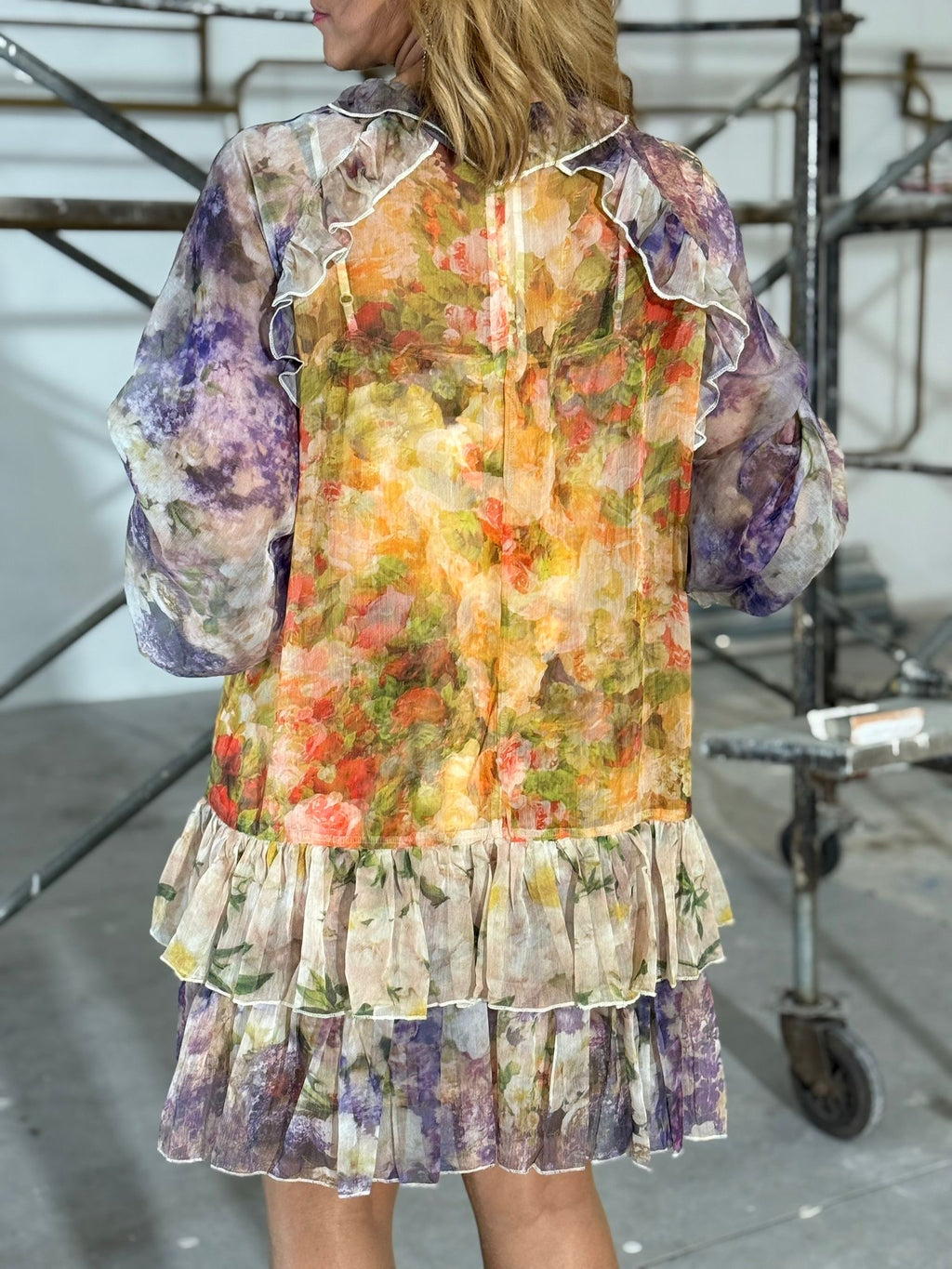 VESTIDO CURTO ESTAMPADO