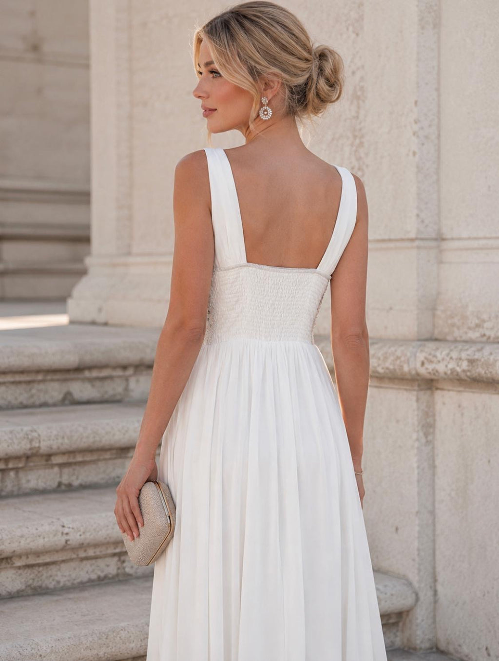 VESTIDO BRANCO BRILHO
