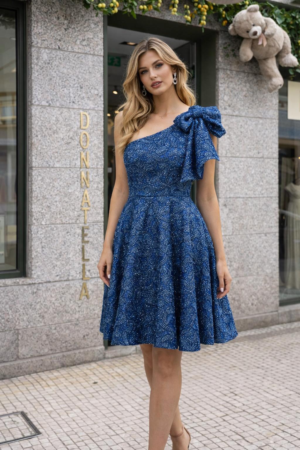 VESTIDO CURTO DO LAÇO
