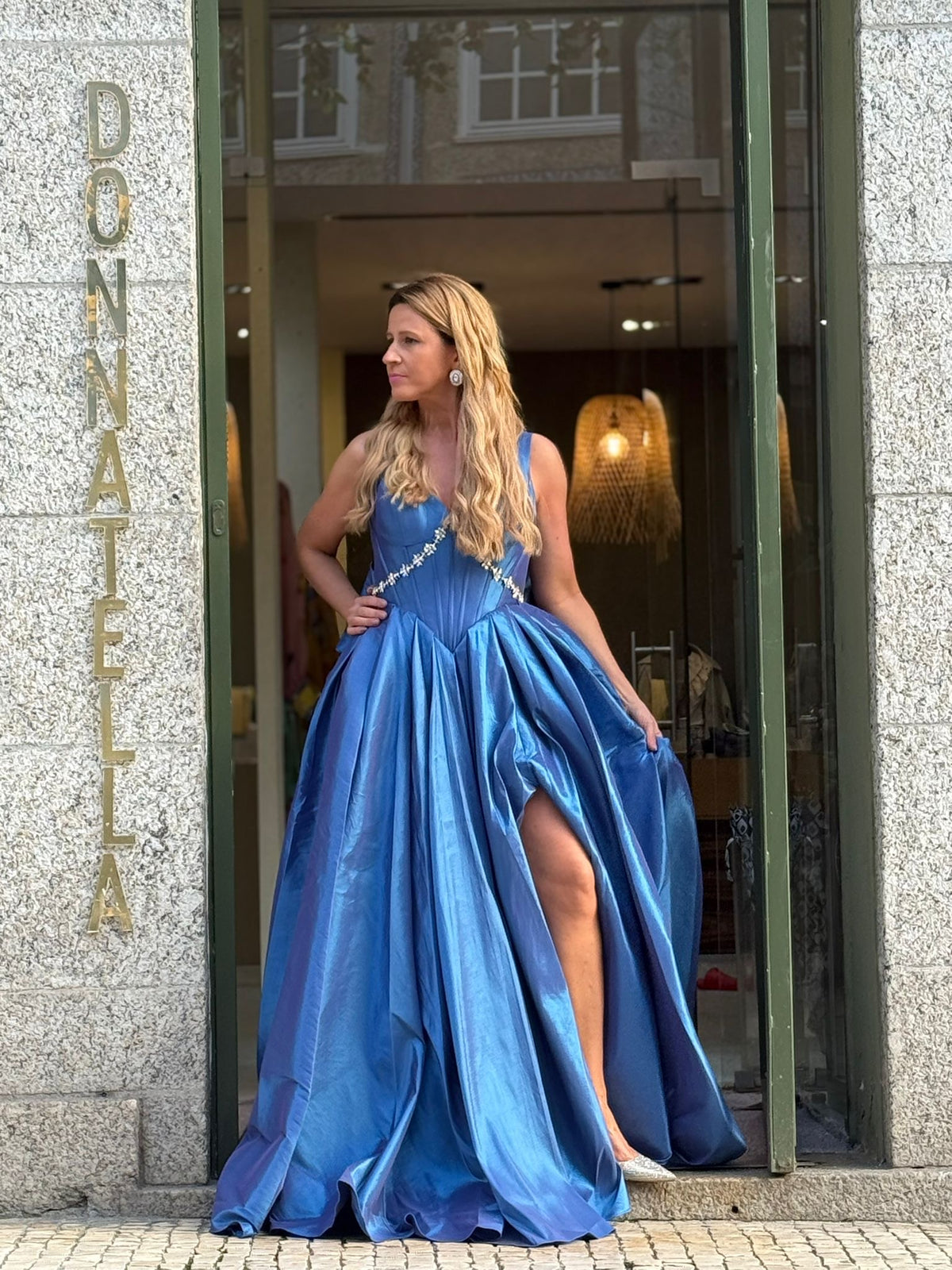 VESTIDO PRINCESA LAÇO