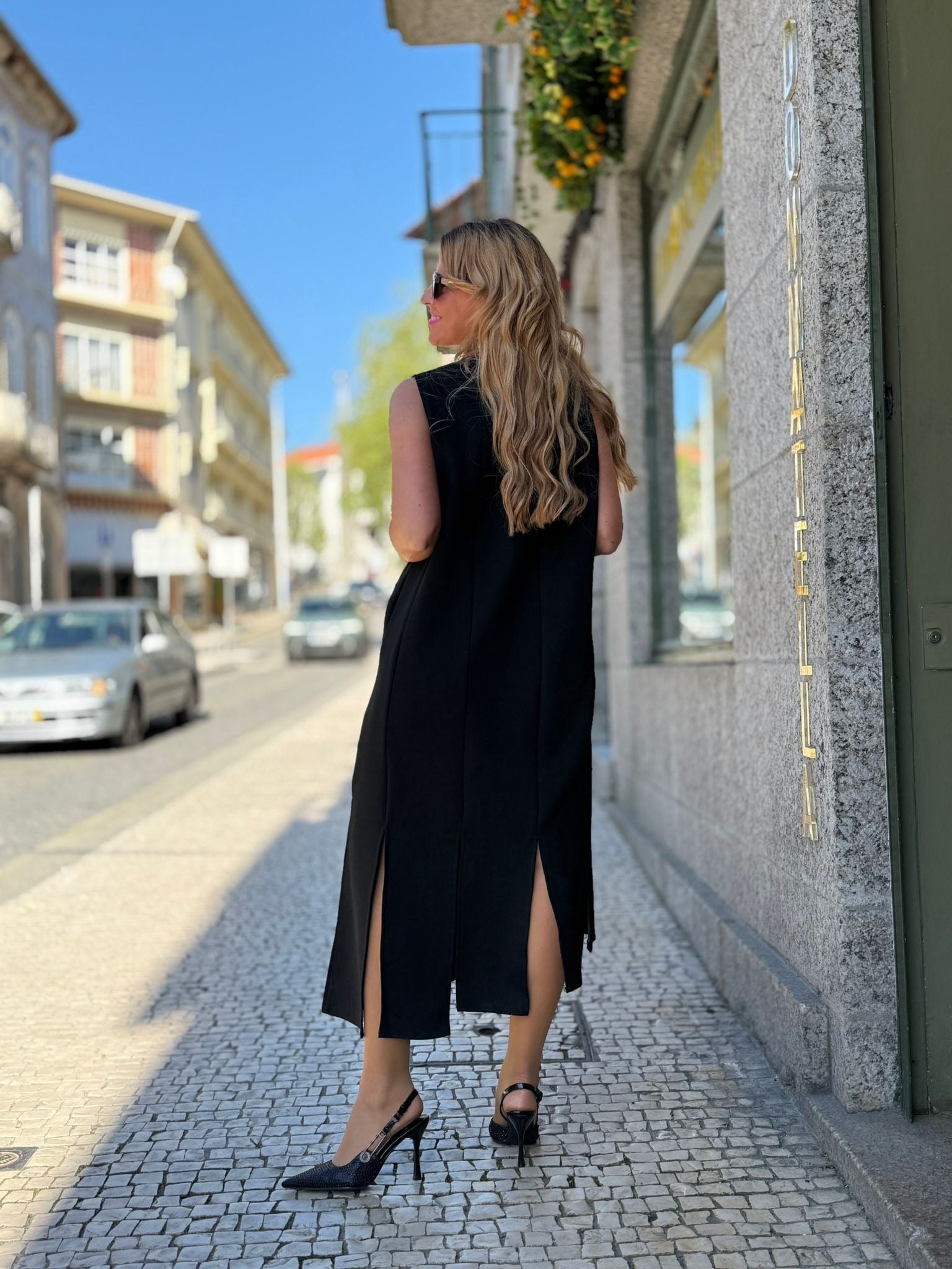 VESTIDO MALHA TIRAS