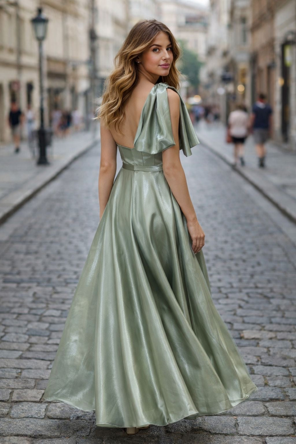 Vestido cetim