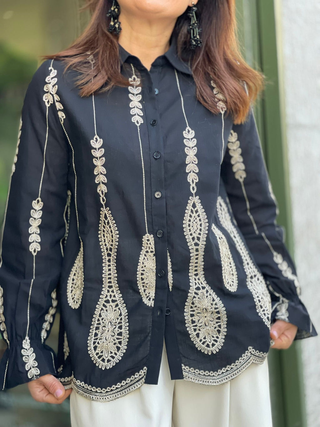 BLUSA BORDADA