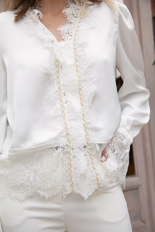 Blusa renda