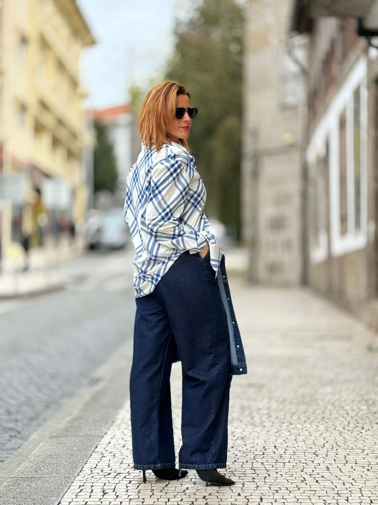 Blusa as riscas