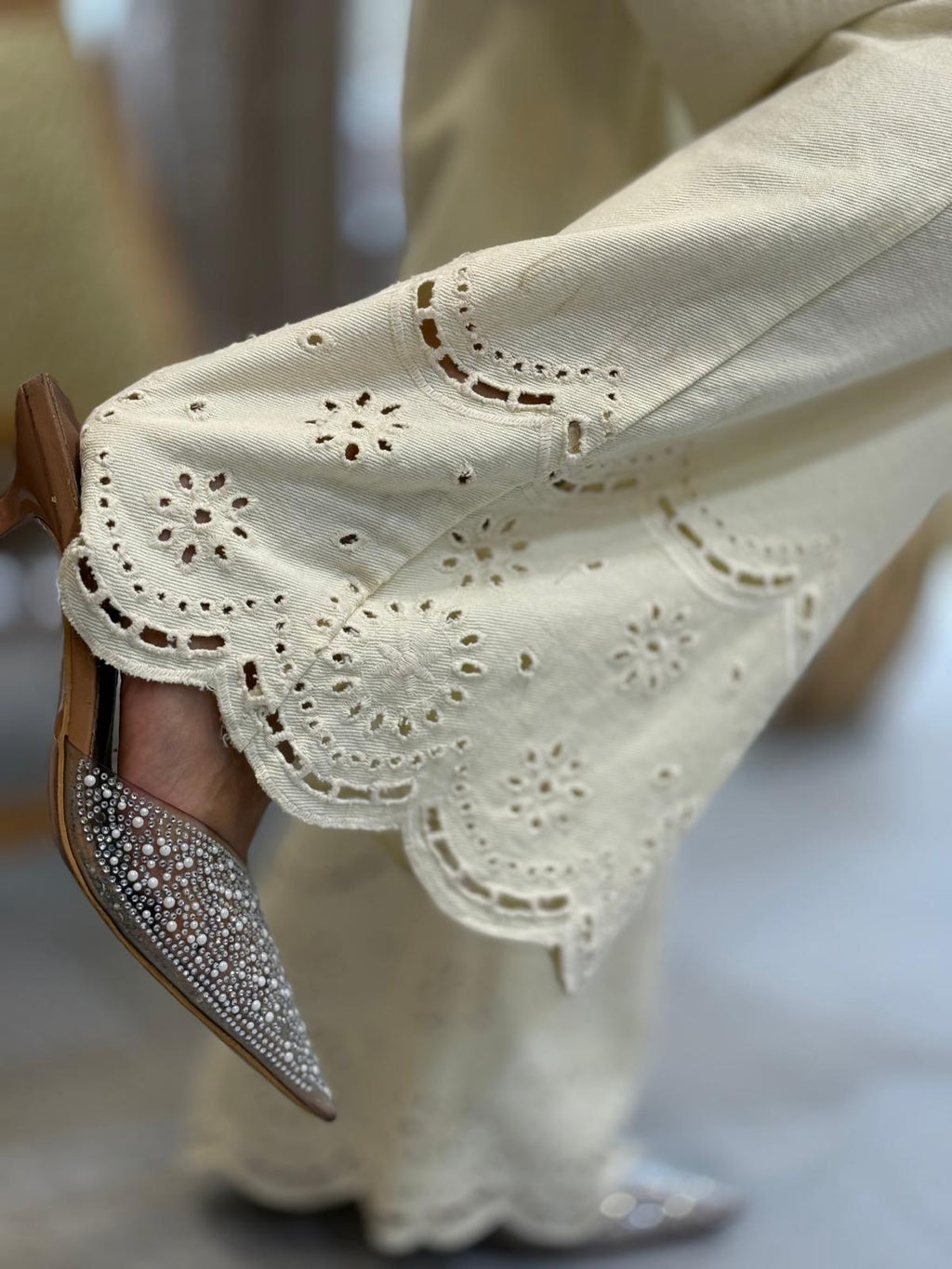 Calça Bege