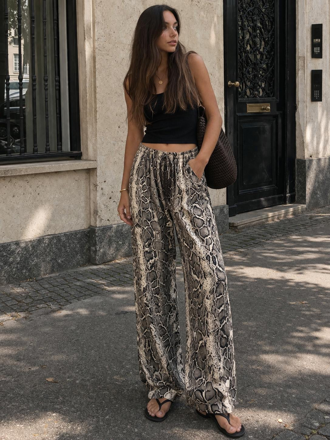 CALÇAS ANIMAL PRINT