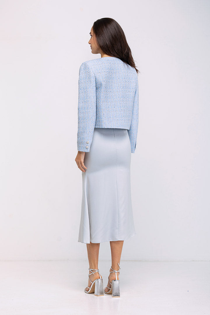 Casaca estilo chanel