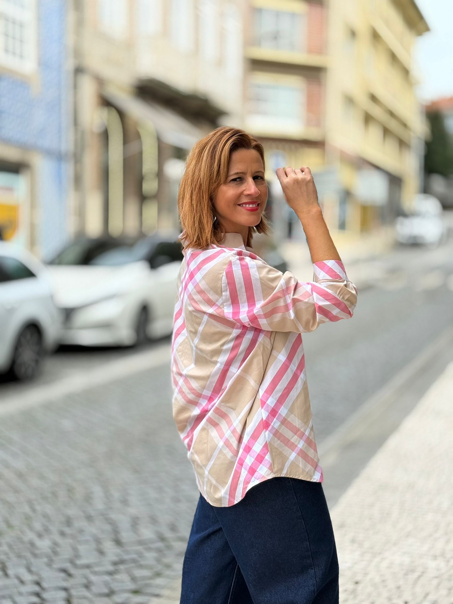Blusa as riscas