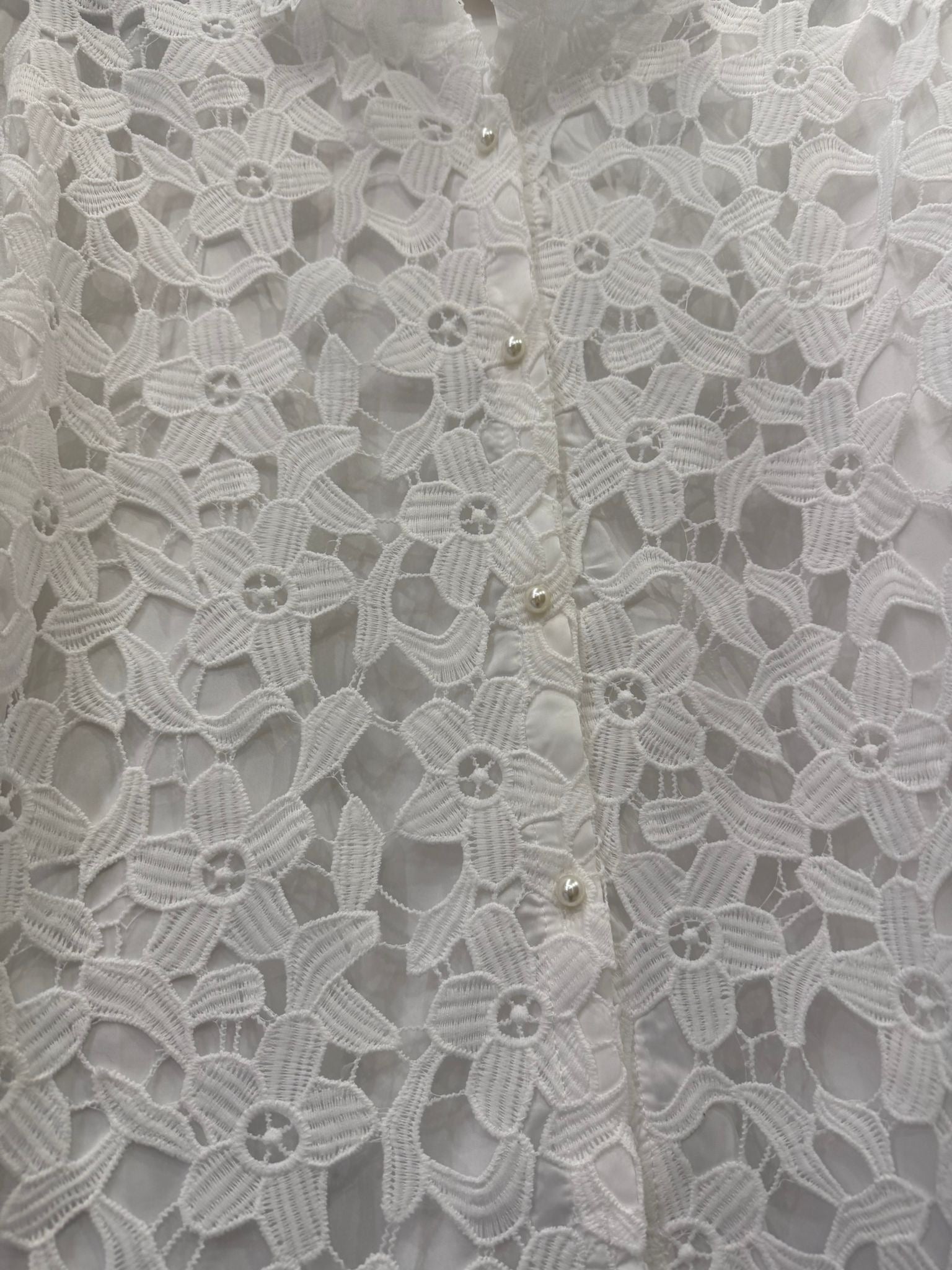 BLUSA EM BORDADO INGLÊS