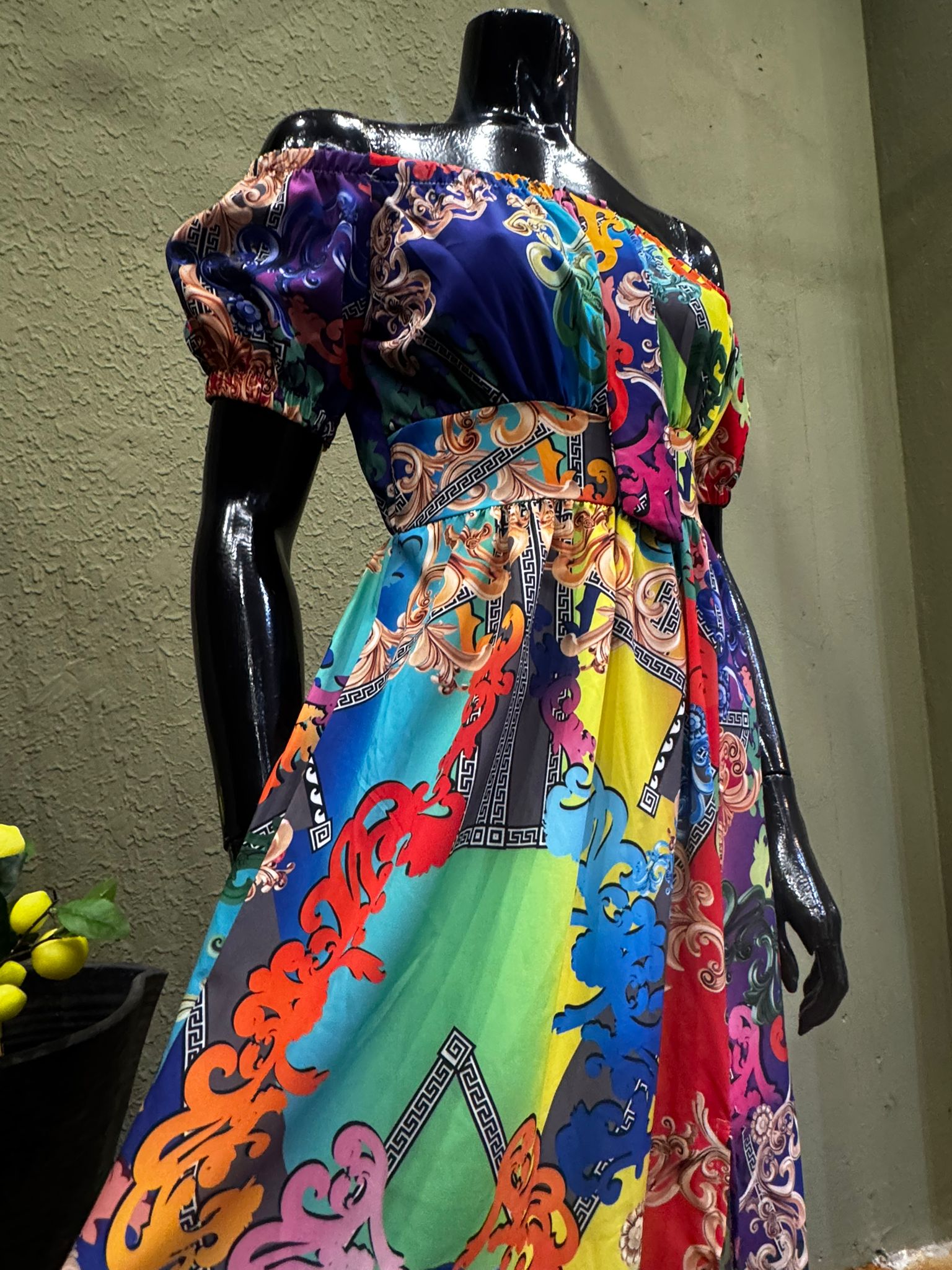 VESTIDO ESTAMPADO