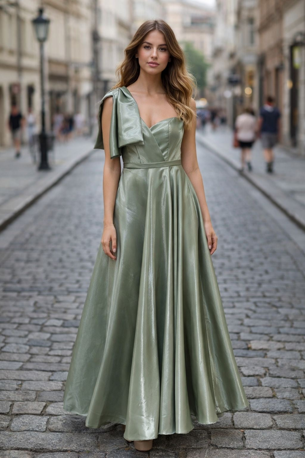 Vestido cetim