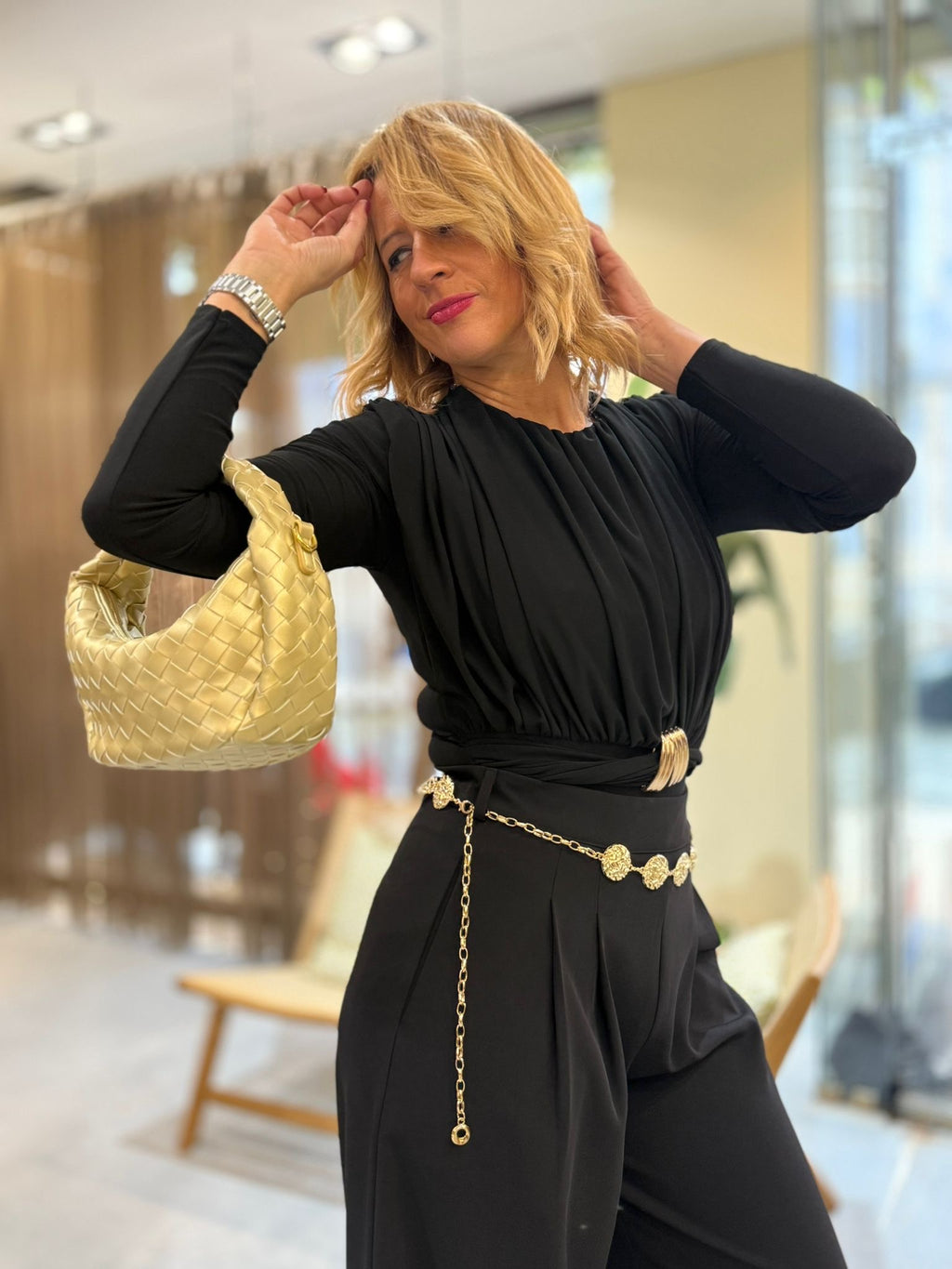 CALÇA PANTALON PRETO